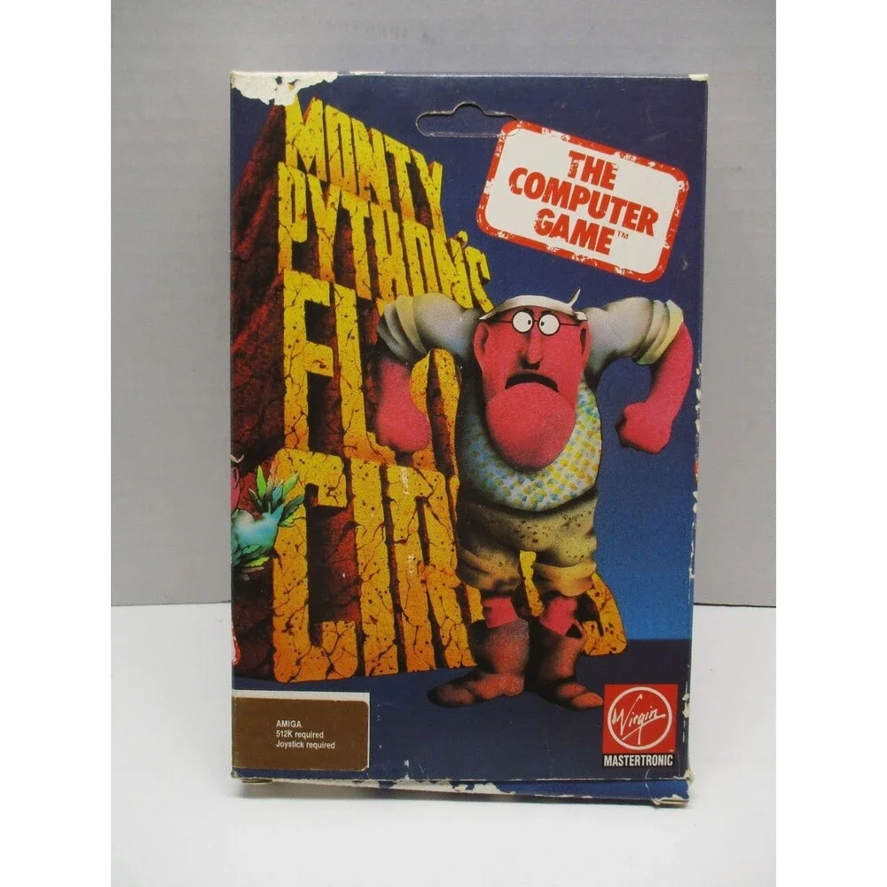 Monty Python’s Flying Circus, PC 1991, 5.25” Complete Box Game And Manual
